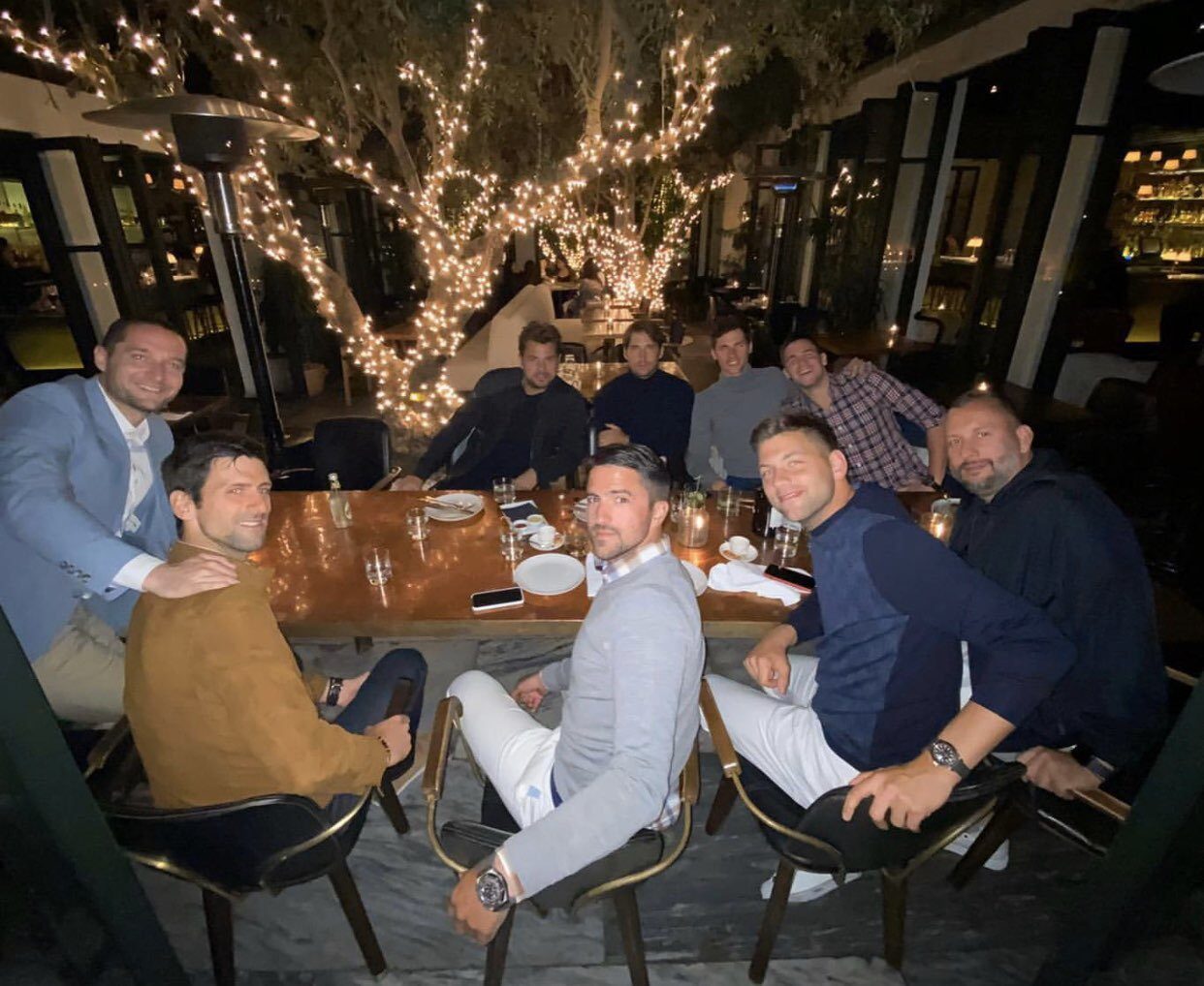 Novak Đoković, Janko Tipsarević, Filip Krainović, Neven Marković, momačka žurka, Beverli Hils
