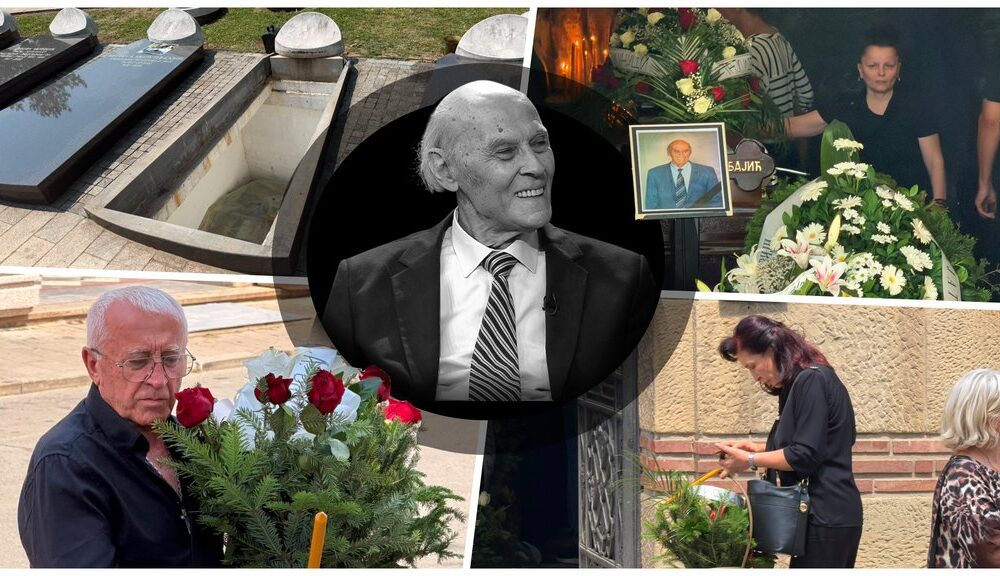 Andrija Bajić sahranjen u Aleji zaslužnih građana: Porodične tenzije na ispraćaju legendarnog pevača