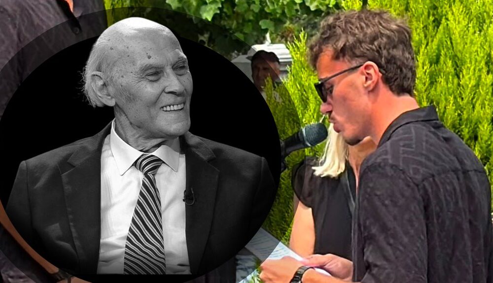 Andrija Bajić ispraćen uz dirljive reči unuka na sahrani u Beogradu