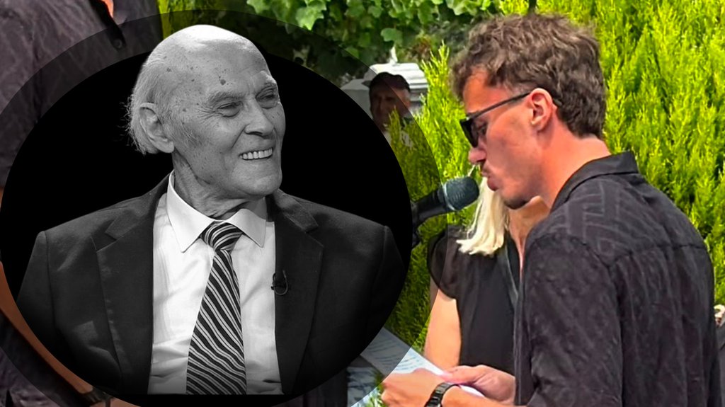Andrija Bajić ispraćen uz dirljive reči unuka na sahrani u Beogradu