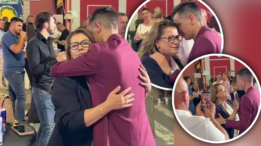 Nerio Ruzanji i Mevlida Đurđić u srdačnom susretu na Elite žurci
