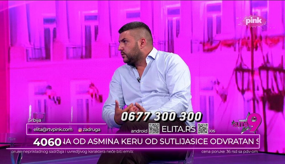 Asmin najavio prekid veze sa roditeljima zbog njihovog ponašanja u emisiji