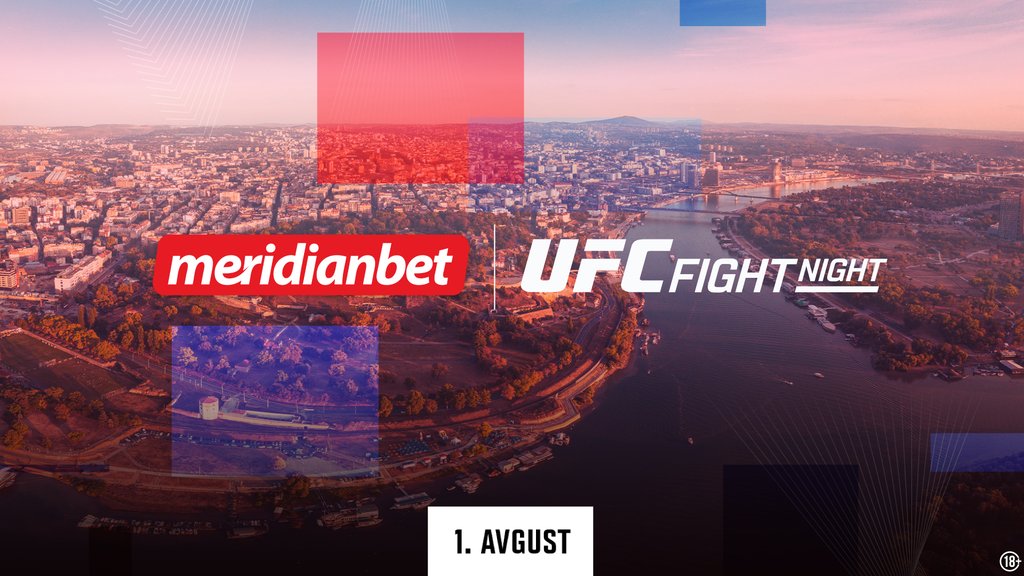 UFC Fight Night stiže u Beograd uz podršku Meridianbet kompanije – UFC Fight Night u Beogradu