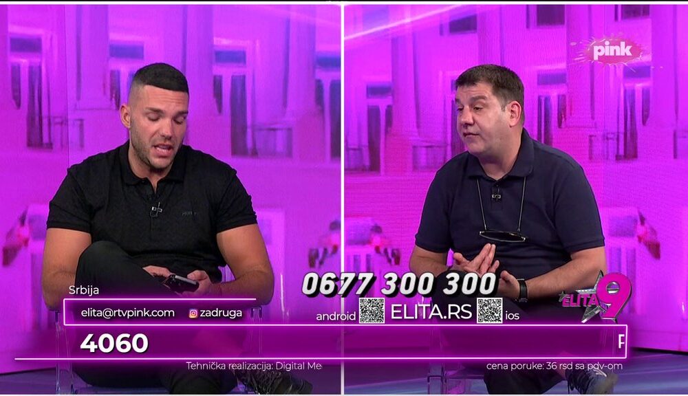 Anđelo Ranković i Ivan Marinković u žestokoj razmeni optužbi tokom emisije