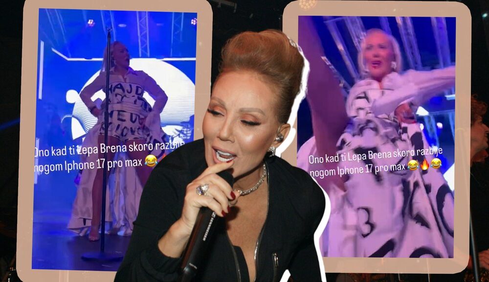Lepa Brena podigla nogu na nastupu, pa iznenadila devojku iz publike – Lepa Brena nastup