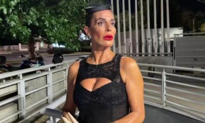 Milena Kačavenda donela poklone Janjušu i Anđelu pred emisiju, pojavila se u crnom – Milena Kačavenda i pokloni za Janjuša i Anđela