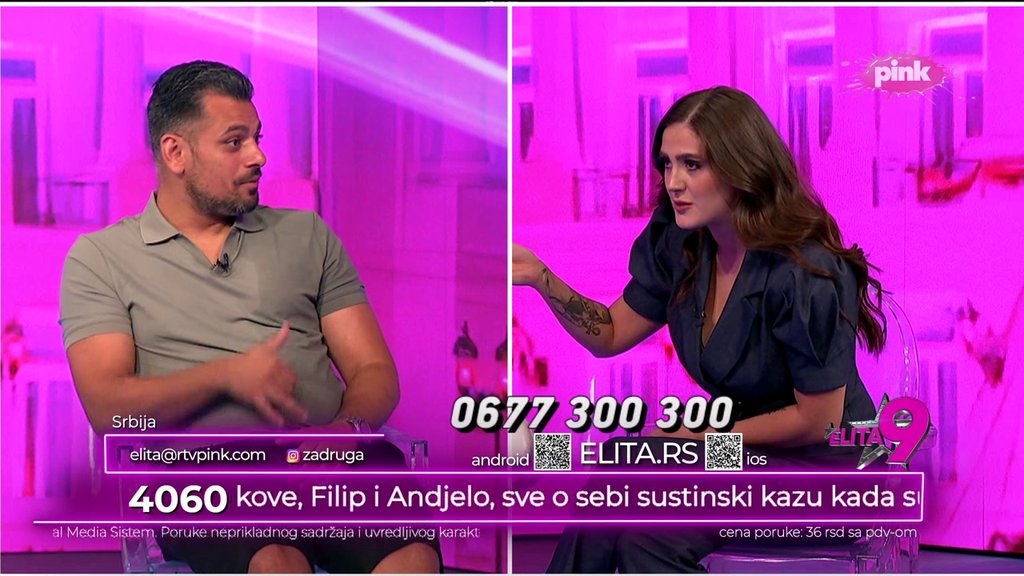 Anastasija Brčić polila Boru Santanu vodom u emisiji, Uroš iznenadio izjavom (VIDEO) – sukob Anastasije Brčić i Bore Santane