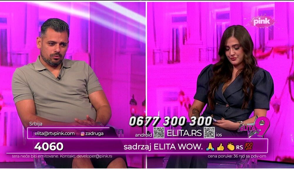 Bora Santana prekinuo svaki kontakt sa Anastasijom Brčić posle neprijatnosti u emisiji (VIDEO) – Bora Santana i Anastasija Brčić