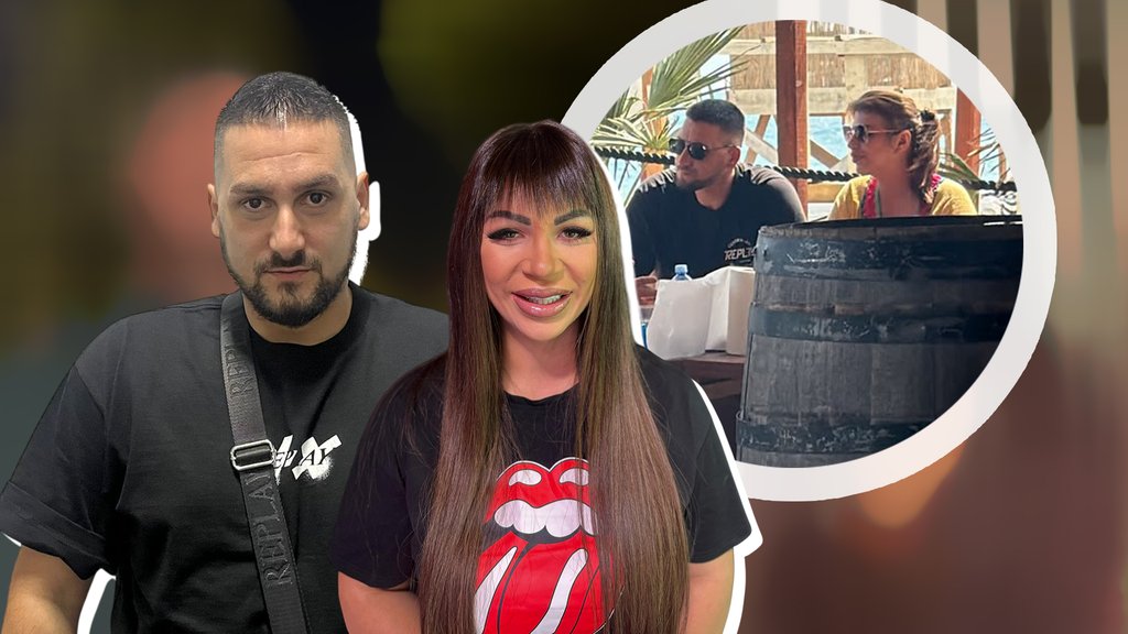 Miljana Kulić i Zola ponovo viđeni zajedno na plaži u Ulcinju