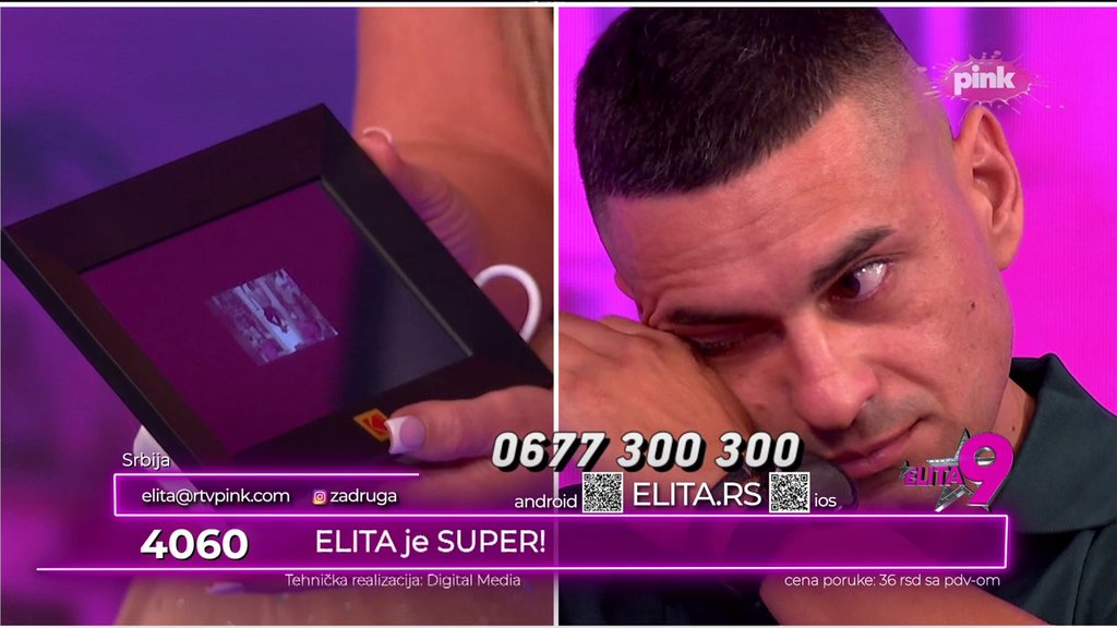 SUZE PREPLAVILE EMISIJU: Nenad Macanović Bebica rasplakao se gledajući slike sa Teodorom uživo (VIDEO)