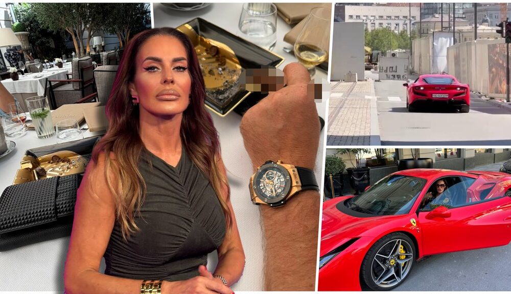 MOĆNI FERARI NA ULICAMA GRADA: Milena Kačavenda snimljena za volanom skupocenog automobila, svi se pitaju šta se dešava (FOTO) – Milena Kačavenda i moćni Ferari