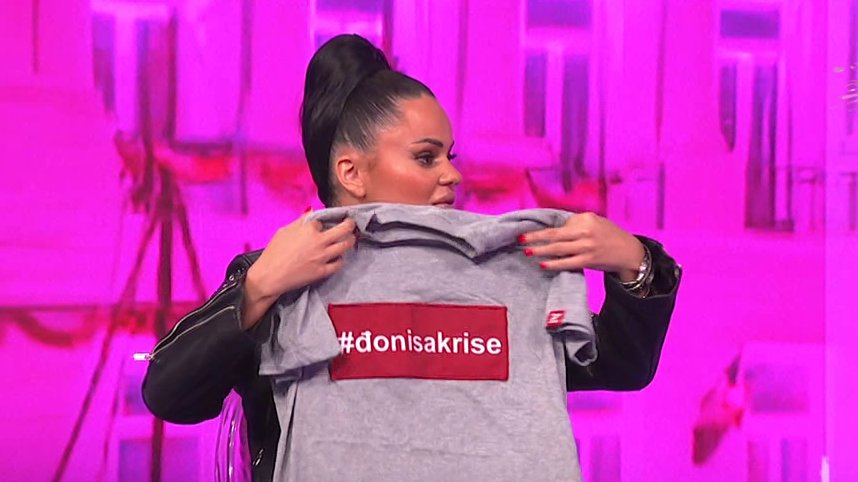 SUKOB BEZ PREMCA U EMISIJI NAROD PITA: Jovana pevačica donela Filipovu majicu, tenzije rastu u studiju (VIDEO) – sukob Filipa Đukića i Jovane pevačice
