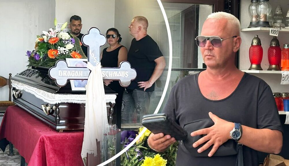 PODRŠKA U NAJTEŽEM TRENUTKU: Milan Milošević stigao na sahranu oca Bore Santane, podržali ga bivši cimeri i prijatelji (FOTO) – sahrana oca Bore Santane