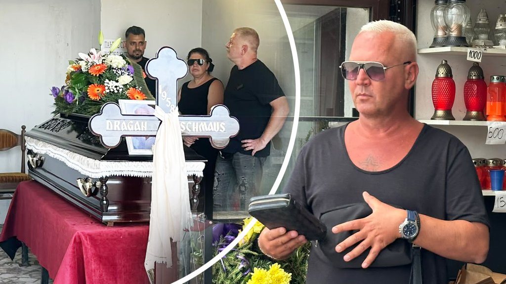 PODRŠKA U NAJTEŽEM TRENUTKU: Milan Milošević stigao na sahranu oca Bore Santane, podržali ga bivši cimeri i prijatelji (FOTO) – sahrana oca Bore Santane