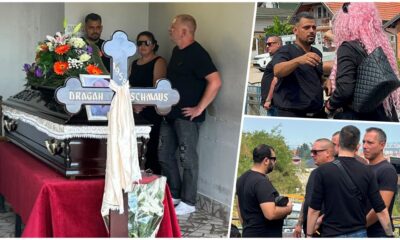POTRES U SREMČICI: Bora Santana ispraća oca na večni počinak, podrška bivšeg cimera u najtežim trenucima (FOTO) – sahrana oca Bore Santane