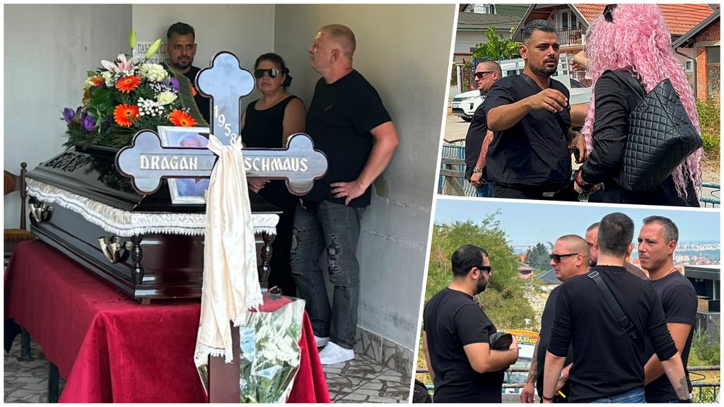 POTRES U SREMČICI: Bora Santana ispraća oca na večni počinak, podrška bivšeg cimera u najtežim trenucima (FOTO) – sahrana oca Bore Santane