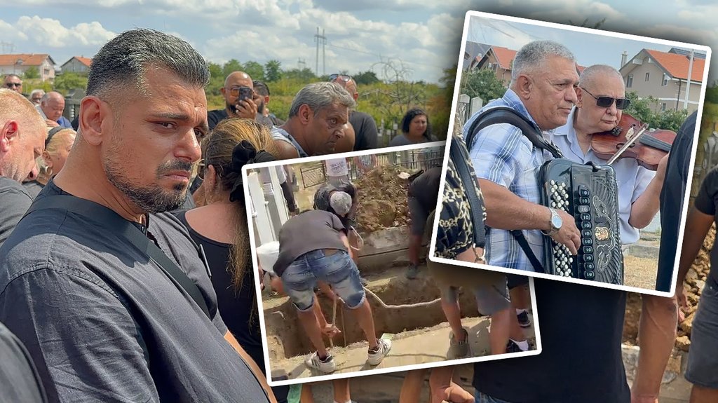 SNAŽNE EMOCIJE NA ISPRAĆAJU BORE SANTANE: Bivši učesnik Elite sahranio oca uz harmoniku i violinu, podrška stizala sa svih strana (FOTO) (VIDEO) – sahrana Bore Santane