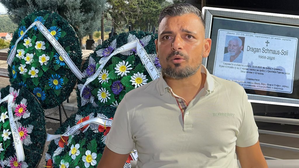 TEŠKI TRENUTCI ZA BORA SANTANU: Porodica i prijatelji se opraštaju od njegovog oca, emotivne poruke na vencima kidaju srce (FOTO) – sahrana oca Bore Santane