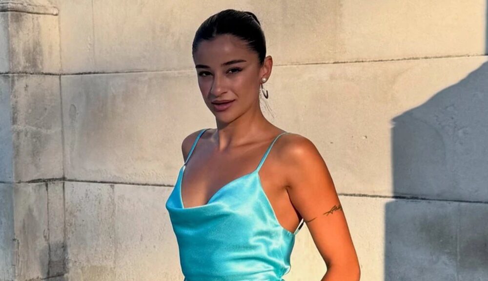 MARINA GAGIĆ ZAINTRIGIRALA ITALIJU: Bivša verenica Darka Lazića u tirkiznoj haljini otkrila obline, komentari na Instagramu ne prestaju (FOTO) – Marina Gagić na Instagramu