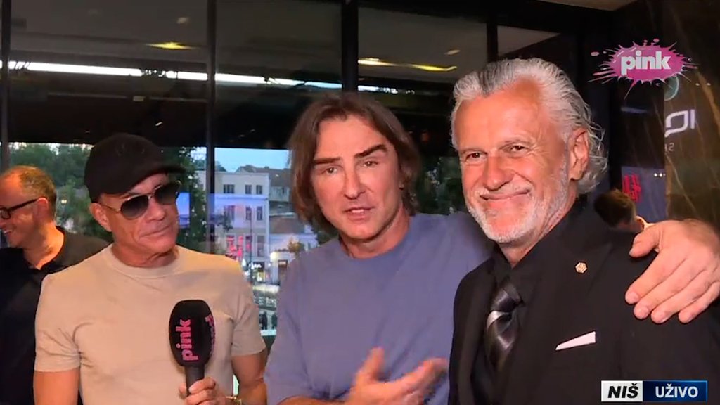 Filmski festival u Nišu: Željko Mitrović sa Van Damom i Dimićem (VIDEO)