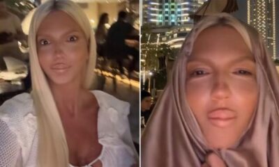 KARLEUŠA IZAZVALA POMETNJU U DUBAJSKOM RESTORANU: Pevačica zbog provokativne haljine ogrnuta maramom, evo kako je reagovala (VIDEO) – stajling Jelene Karleuše