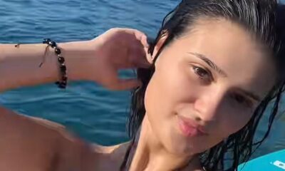 MASKE PADAJU NA PLAŽI: Kristina Džulijen u bikiniju sa prorezima, svi pričaju o njenom prirodnom izdanju (FOTO) – Kristina Džulijen bikini