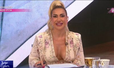NOVE GRUDI U PRVOM PLANU: Jovana Jeremić vratila se na ekran u cvetnom miniću, publika ne skida pogled (FOTO) – TV premijera novih grudi
