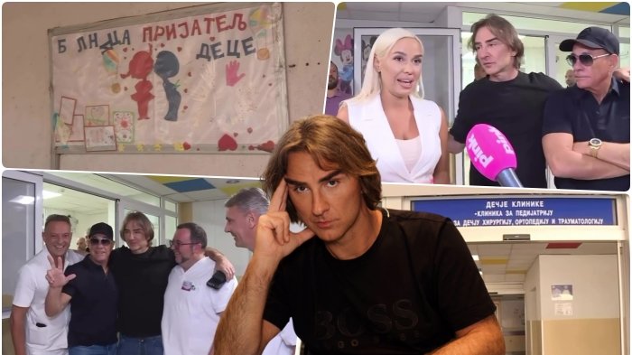Žan Klod Van Dam i Željko Mitrović doneli radost deci u Nišu – deca obolela od raka u Nišu