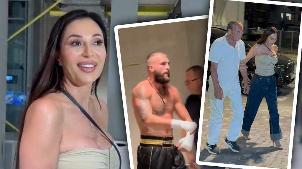 PORODIČNA MOĆ NA TRIBINAMA: Ceca i otac stigli da podrže Veljka Ražnatovića pred boks meč, pevačica otkrila kako se oseća (FOTO) – boks meč u Beogradu