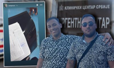 DRAMA U SKOBALJU: Peca završio u Urgentnom nakon napada na porodicu Lazić, oglasio se iz bolnice (FOTO) – napad u Skobalju