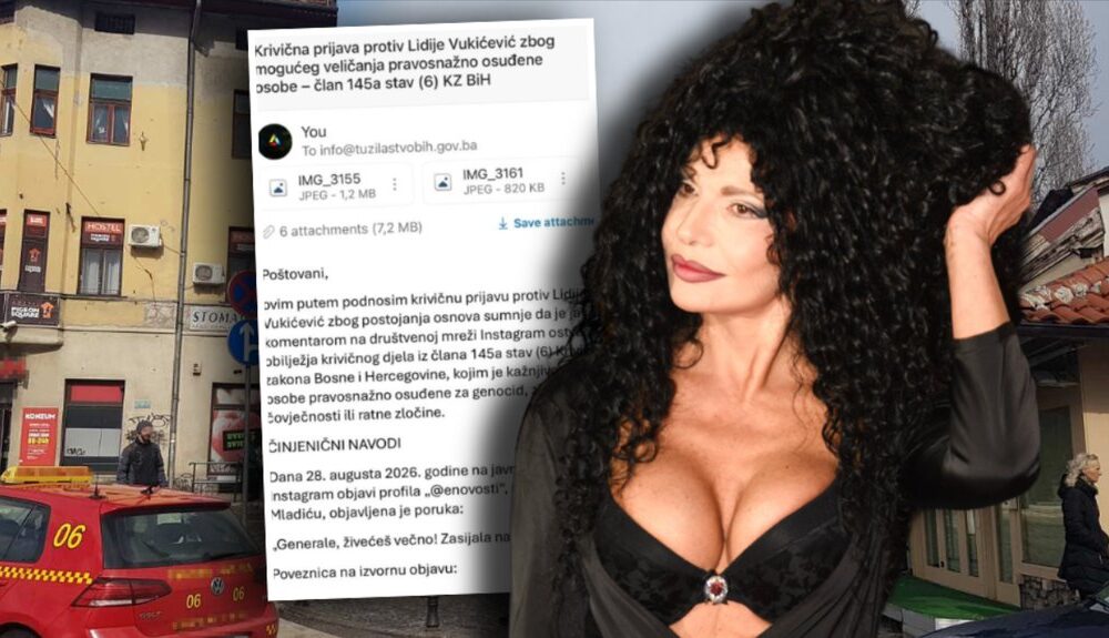POLEMIKA U SARAJEVU OKO GLUMICE: Krivična prijava za Lidiju Vukićević zbog objave o Ratku Mladiću, produkcija pod pritiskom (FOTO)
