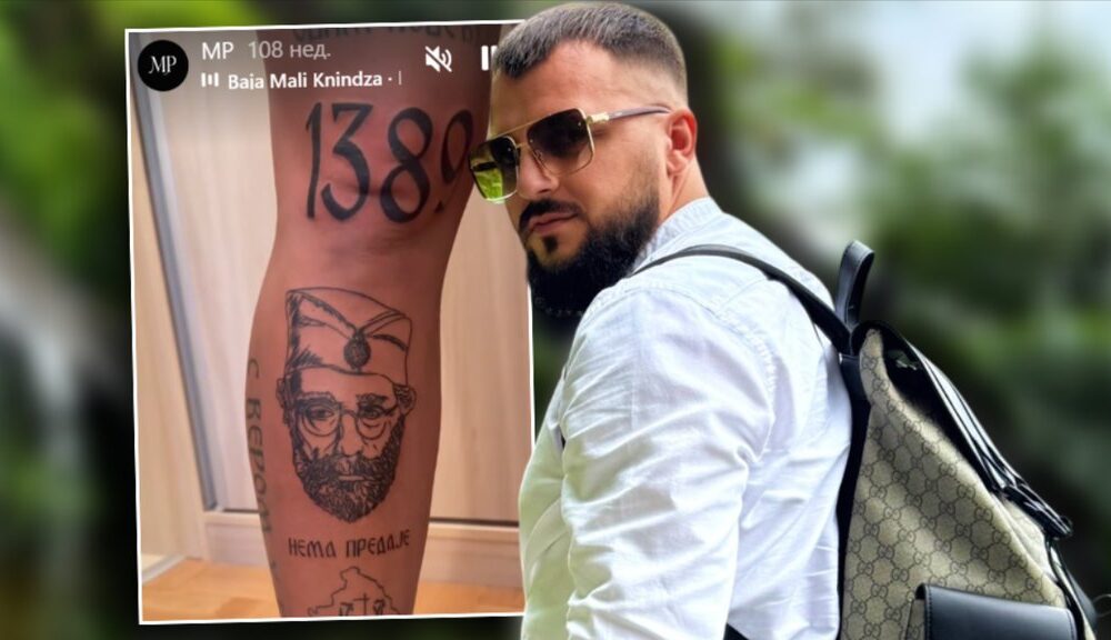SPLITSKA POLICIJA REAGOVALA ZBOG TETOVAŽA: Marko Stojković uhapšen i proteran iz Hrvatske na pet godina (FOTO) – tetovaža u Hrvatskoj