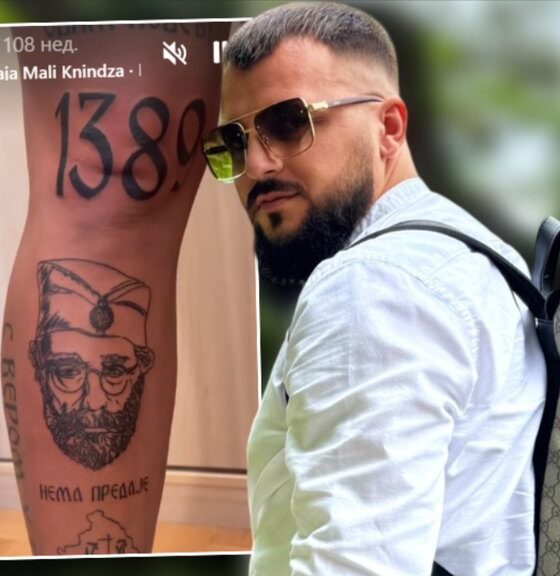 SPLITSKA POLICIJA REAGOVALA ZBOG TETOVAŽA: Marko Stojković uhapšen i proteran iz Hrvatske na pet godina (FOTO) – tetovaža u Hrvatskoj