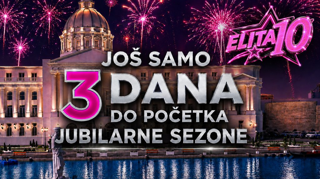 Elita 10 uskoro na Pinku: Spektakularan početak i poznata imena – Elita 10 na Pinku
