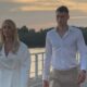 PORODIČNI TRENUTAK NA SLAVLJU KOD PRIJOVIĆEVE: Poznati košarkaš Mario Nakić stigao sa suprugom i sestrićem Aleksandrom, svi pogledi bili su uprti u njih (FOTO)