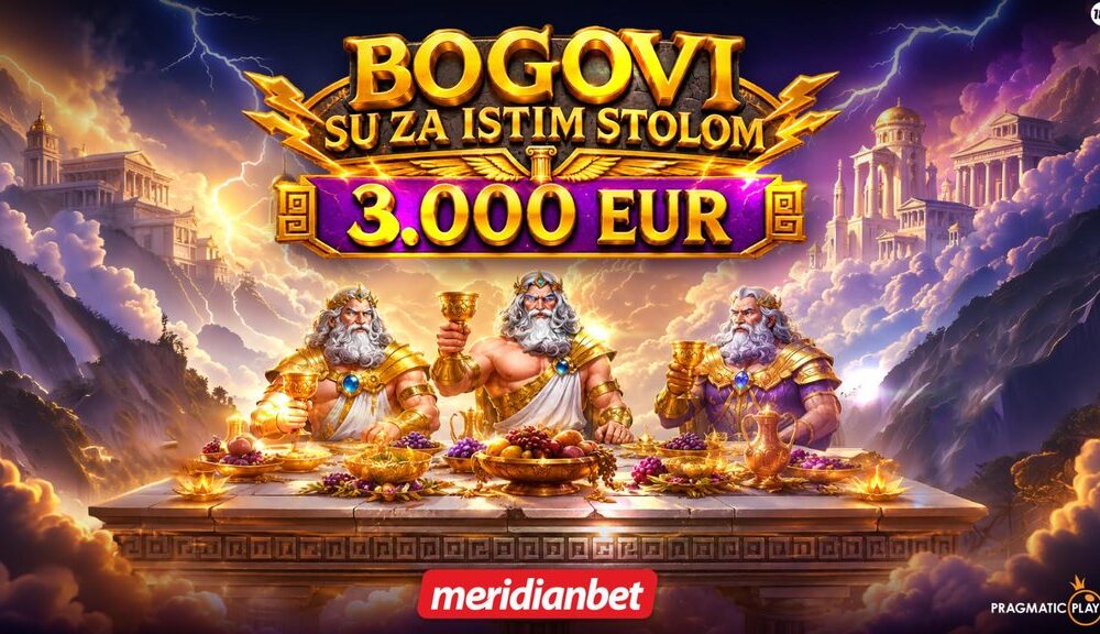 PREOKRET U SVETU SLOT IGARA: Olimp otvara svoja vrata, 3.000 evra čeka na najuspešnije igrače Meridianbet turnira – Meridianbet slot turnir