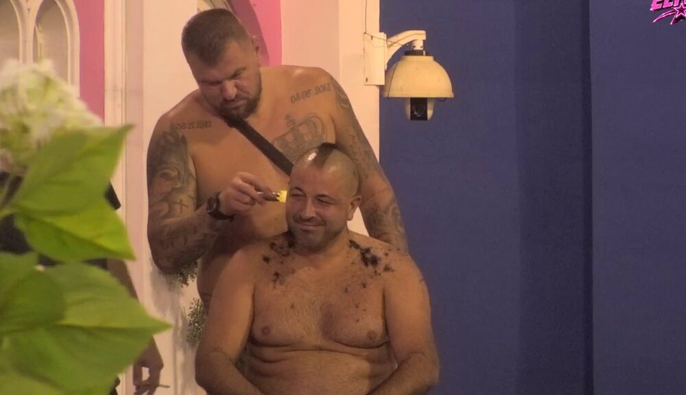 URNEBES U BELOJ KUĆI: Janjuš preuzeo makaze i šišao Bureka, komentari ukućana nasmejali sve (VIDEO) – prvo šišanje u Eliti