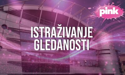 Televizija Pink ponovo najgledanija tokom prethodnog dana – gledanost komercijalnih televizija u Srbiji