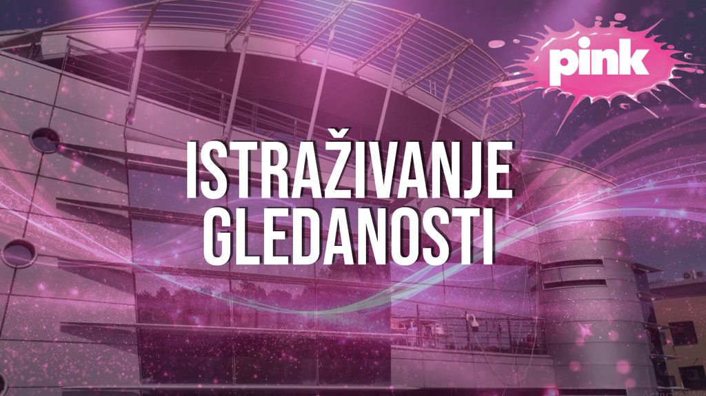 Televizija Pink ponovo najgledanija tokom prethodnog dana – gledanost komercijalnih televizija u Srbiji