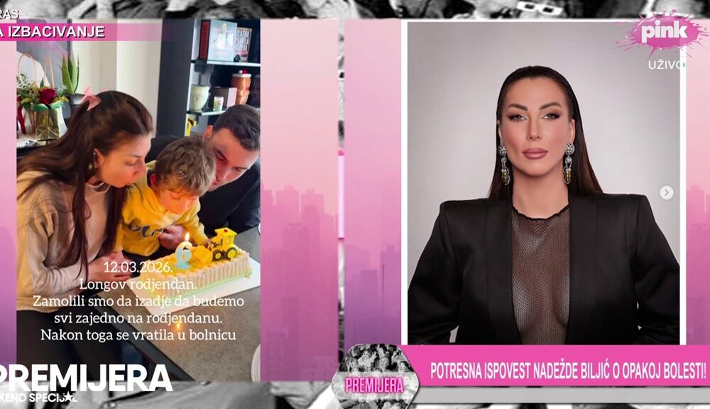 ISPOVEST KOJA JE POMERILA GRANICE: Nadežda Biljić otvoreno o borbi sa karcinomom, otkrila emotivne detalje i poslala važnu poruku (FOTO) – borba sa karcinomom