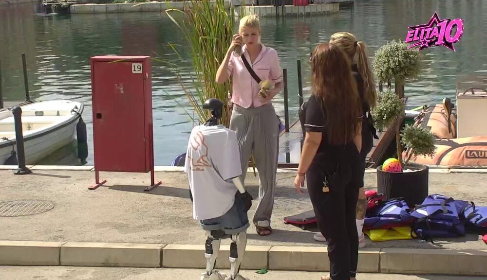 TOŠA NE DA NA PREVARU U ELITI: Lena Simić pokušala da izbegne zadatak, robot je odmah provalio sve (VIDEO) – robot Toša u Eliti
