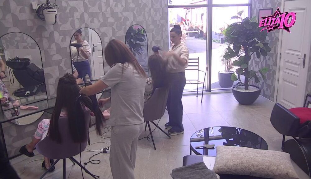 PREOKRET U ELITI: Frizerski salon otvoren, zadrugarke se bore za red, a jedna pravila odlučuju ko ima prednost (VIDEO) – frizerski salon u Eliti 10