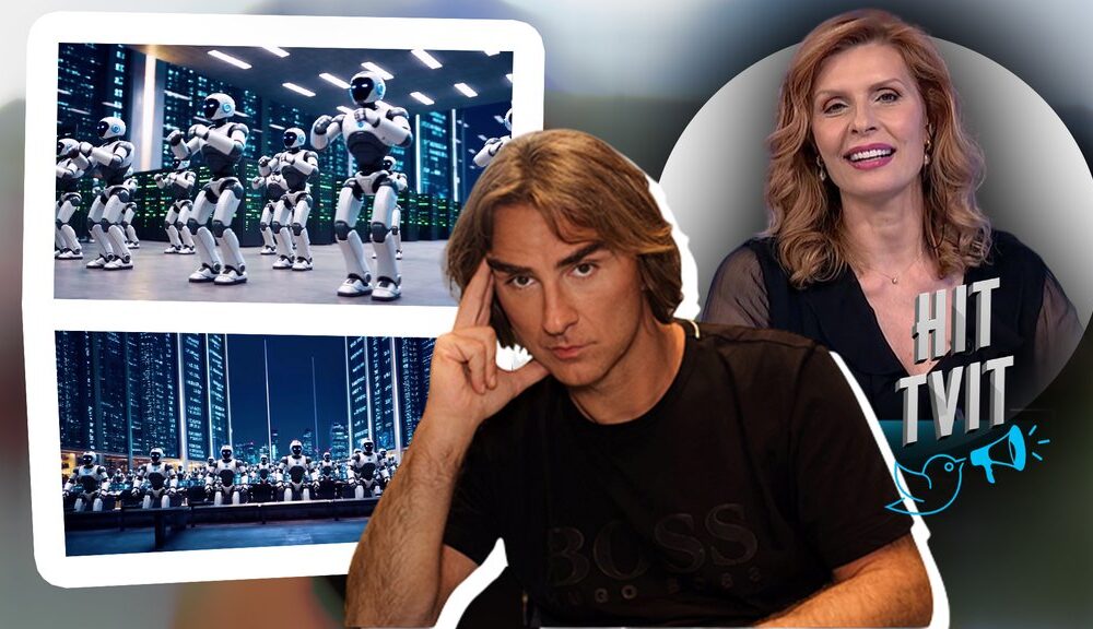 Revolucija na televiziji: Verica Bradić uz robota-asistenta u Hit Tvitu – Hit Tvit na Pinku