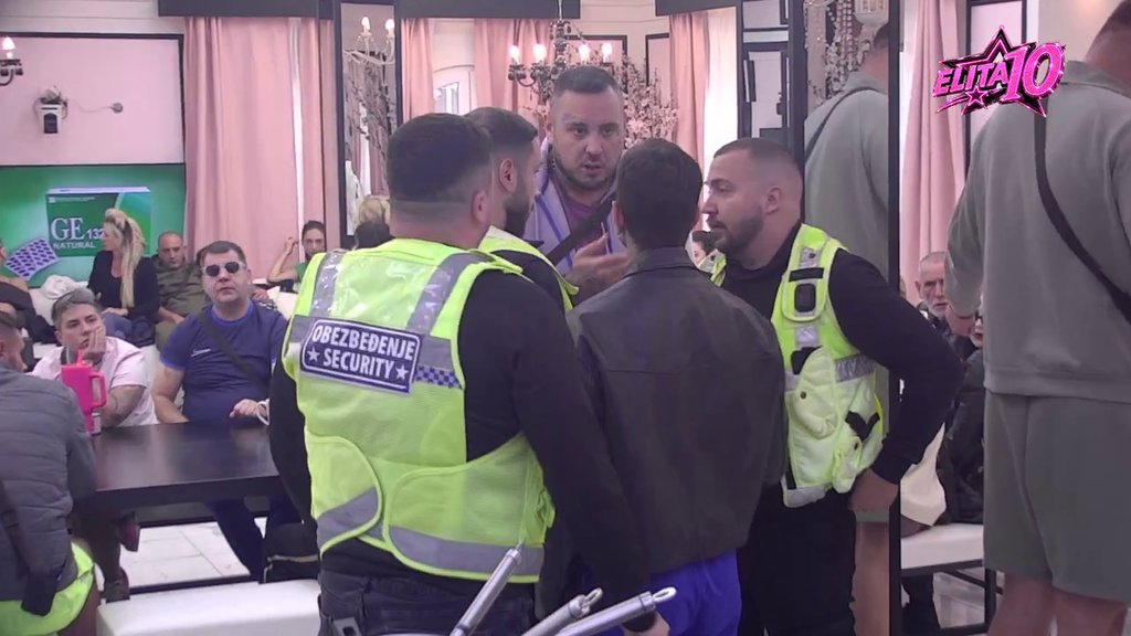 SUKOB KOD CRNOG STOLA: Car isponižavao Đukića, on konačno uzvratio, a obezbeđenje moralo da reaguje (VIDEO) – sukob Car i Đukić