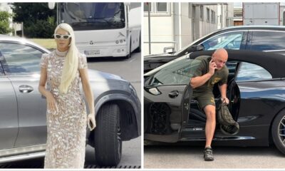 DVA STILA, JEDAN PRIZOR NA PINKOVIM ZVEZDAMA: Jelena Karleuša i Desingerica stigli u luksuznim automobilima, svi gledali u njen toalet (FOTO) – Pinkove zvezde