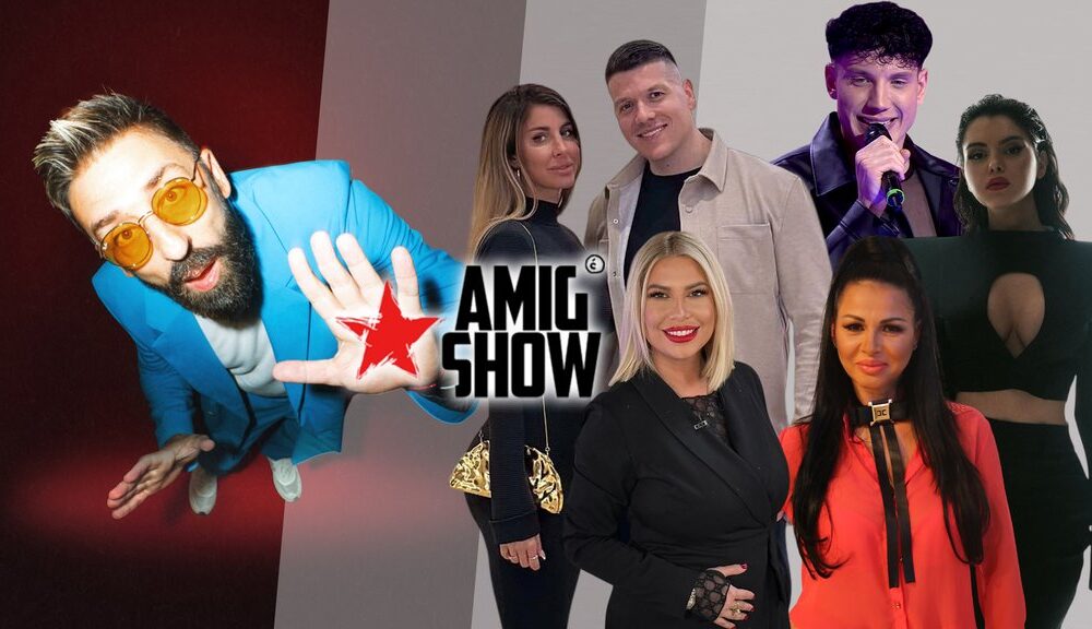 Sloba i Jelena Radanović, Dea Đurđević i Azra Husarkić u novoj epizodi Ami G Show
