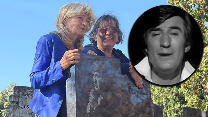 DUBOKE EMOCIJE NA GROBU TOME ZDRAVKOVIĆA: Supruga i ćerka zajedno odale počast legendarnom pevaču, trenutak za pamćenje (FOTO) – sećanje na Tomu Zdravkovića