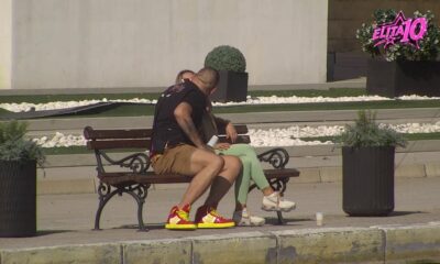 NEZAINTERESOVANI ZA SLAVLJE, OKRENULI SE JEDNO DRUGOM: Aneli i Car pobegli sa rođendana Bebi Dol, poljubac na klupici sve otkrio (VIDEO) – rođendan Bebi Dol
