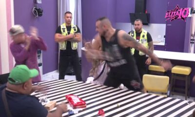 NAPETOST U BELOJ KUĆI: Filip Car gađao Uroša Stanića limenkom, obezbeđenje bilo u pripravnosti (VIDEO)