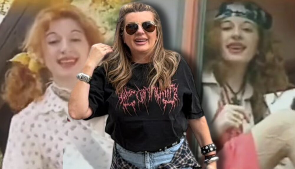 STAJLING IZ DEVEDESETIH OPET U CENTRU PAŽNJE: Viki Miljković ponovo inspirisala fanove izborom za snimanje Pinkovih zvezda (FOTO) – Viki Miljković stajling